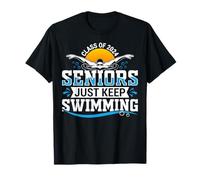 e 2024 Seniors Just Keep Swimming T-Shirt