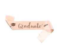 Classe de 2025 Echarpe de Graduation Écharpe de Remise de Diplome Graduation Sash Décoration de fête pour l'école Graduation Party Sash Université Décoration de Remise de Diplôme (02-RG2, S)