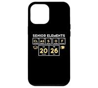e 2026 Table périodique de Science des éléments Coque pour iPhone 12 Pro Max