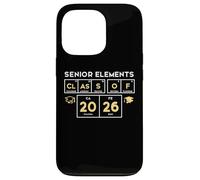 e 2026 Table périodique de Science des éléments Coque pour iPhone 13 Pro