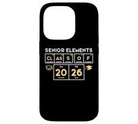 e 2026 Table périodique de Science des éléments Coque pour iPhone 14 Pro