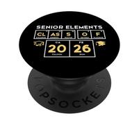 e 2026 Table périodique de Science des éléments PopSockets PopGrip Adhésif