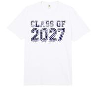 e 2027 Grow with Me Future Graduation Year Comfort Colors Adult Heavyweight T-Shirt