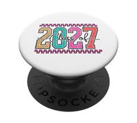 e 2027 Style rétro pour étudiant Senior PopSockets PopGrip Adhésif