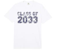e 2033 Grow with Me Future Graduation Year Comfort Colors Adult Heavyweight T-Shirt