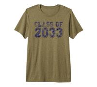e 2033 Grow with Me Future Graduation Year T-Shirt Haut de Gamme