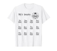 e 2042 Grow with Me Handprint de la Maternelle à la 12e année T-Shirt Graphique avec Valeur, Homme, Blanc, S