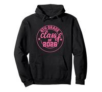 Classe de 8e année de 2026 édition Pink Circle Sweat à Capuche