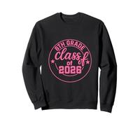Classe de 8e année de 2026 édition Pink Circle Sweatshirt