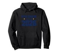 Classe de 8e année de 2026 - Édition Varsity Bleu Marine Sweat à Capuche