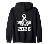 Classe de Sensibilisation au Cancer du poumon 2026 des survivants Sweat à Capuche