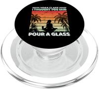 Classe de Yoga I Thought You Said pour Un Verre PopSockets PopGrip pour MagSafe