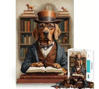 Classe Limier Intelligent pour Adultes Puzzle de 1000 pièces, Casse-tête Mental, Divertissement Relaxant, Assemblage d'images, Surprise chaleureuse 50x75cm