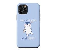 Classe of 2024 Graduate Mew Did It Cat Lover Graduation Cats Coque pour iPhone 11 Pro