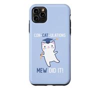 Classe of 2024 Graduate Mew Did It Cat Lover Graduation Cats Coque pour iPhone 11 Pro Max