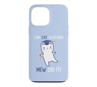 Classe of 2024 Graduate Mew Did It Cat Lover Graduation Cats Coque pour iPhone 13 Pro Max