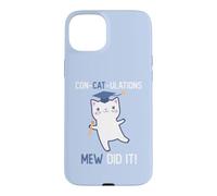 Classe of 2024 Graduate Mew Did It Cat Lover Graduation Cats Coque pour iPhone 15 Plus