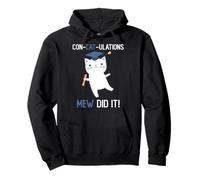 Classe of 2024 Graduate Mew Did It Cat Lover Graduation Cats Sweat à Capuche