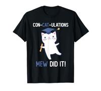 Classe of 2024 Graduate Mew Did It Cat Lover Graduation Cats T-Shirt