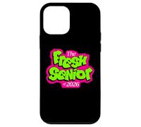 Classe of 2026 Fresh Senior 90s TV Style rétro Remise de diplôme Coque pour iPhone 12 Mini