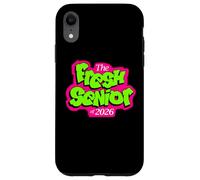 Classe of 2026 Fresh Senior 90s TV Style rétro Remise de diplôme Coque pour iPhone XR