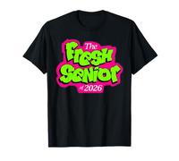 Classe of 2026 Fresh Senior 90s TV Style rétro Remise de diplôme T-Shirt