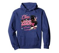 Classe of 2026 Pink Graduate Girl She Did Sweat à Capuche