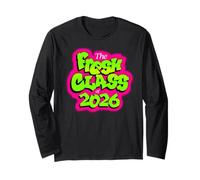 Classe of 2026 Senior Fresh 90s TV Style rétro Remise de diplôme Manche Longue