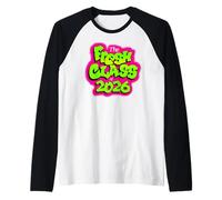 Classe of 2026 Senior Fresh 90s TV Style rétro Remise de diplôme Manche Raglan