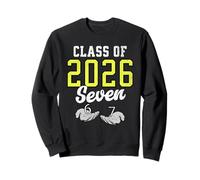 Classe of 2026 Six Seven Senior Yellow Graduation 6 7 Drôle Sweatshirt