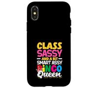 Classe Sassy Smart Assy Bingo Queen Fun Coque pour iPhone X/XS