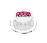 Classe Senior 2027 Retro Varsity 1 High School Graduate PopSockets PopGrip pour MagSafe