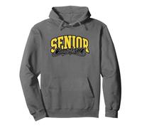 Classe Senior 2027 Retro Varsity 4 High School Graduate Sweat à Capuche