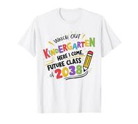 Classe « Watch Out Kindergarten Here I Come Future » de 2038 T-Shirt