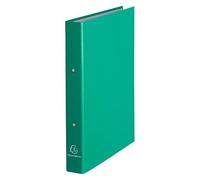 Classeur vert 2 anneaux carton plastifié A4 dos 4 cm - Exacompta G