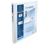 Classeur 2 anneaux en d 20mm remborde 3 pochettes exterieures krea cover - a4 maxi exacompta 51821e G