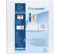 Classeur 2 anneaux en d 40mm remborde 3 pochettes exterieures krea cover - a4 maxi exacompta 51823e G