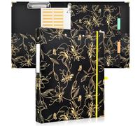 Classeur 3 anneaux 2,5 cm avec presse-papiers - Fleurs