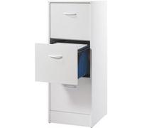 Classeur 3 Tiroirs Pour 75 Dossiers Suspendus 41,4 x 108,4 x 44 cm - Blanc - L 41.4 x l 44 x H 108.4 cm Blanc G