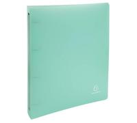 Classeur 4 anneaux 30 mm polypropylène Chromaline Pastel - A4 Maxi - Vert pastel