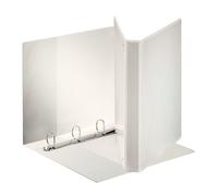 Classeur 4 anneaux cartonné Esselte personnalisable A4+ - Dos 4 cm - Blanc