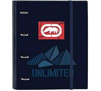 Classeur 4 Anneaux Ecko Unltd. Peaks - Safta - 35cm - 100 Feuilles A4 - Bleu
