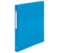 Classeur 4 anneaux plastifié Exacompta Budget A4 - Dos 2 cm - bleu