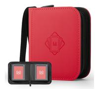 Classeur à 1 poche pouvant contenir 40 cartes avec 20 pochettes pour cartes à collectionner, pour téléchargement par le haut de 3 x 4, étuis rigides pour TCG, MTG, sports, baseball, football, petit