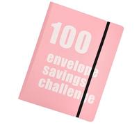 Classeur à 100 enveloppes, carnet d'épargne, planificateur d'économie d'argent, système d'enveloppes de trésorerie, pour économies de 100 jours, budgétisation, suivi financier pour adolescents