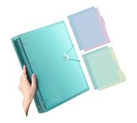 Classeur à 4 anneaux - 32 x 24 cm - Peut contenir 220 feuilles - Dossier d'organisation