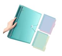 Classeur à 4 anneaux, format lettre, 220 feuilles, organiseurs de documents résistants à l'eau pour le rangement et l'organisation, organiseurs professionnels