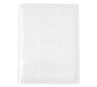 Classeur à 9 compartiments pour cartes à collectionner avec 360 pochettes - Porte-album simple face - Pochette de transport - Pages transparentes - Chargement latéral - Cartes à pochettes