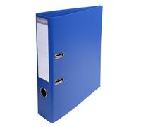 Classeur À Anneaux A4 Exacompta Perm Touch PVC 70Mm Bleu Foncé 10 Pièces