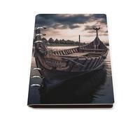 Classeur à anneaux A5 avec 90 feuilles, couverture élégante en cuir PU, carnet de bord rechargeable, planificateur de feuilles mobiles pour notes, journal, bureau, cadeau